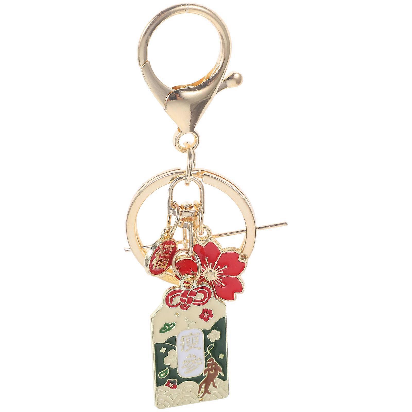 Keychain Women Good Luck, Premium Alloy Pendant Ideal for Everyday Carry