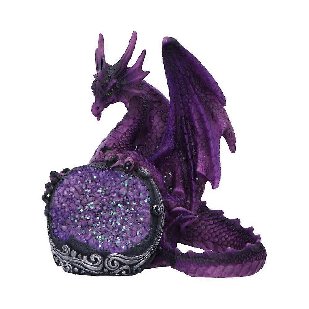 Guardian Of The Geode Purple Dragon Figurine 115cm