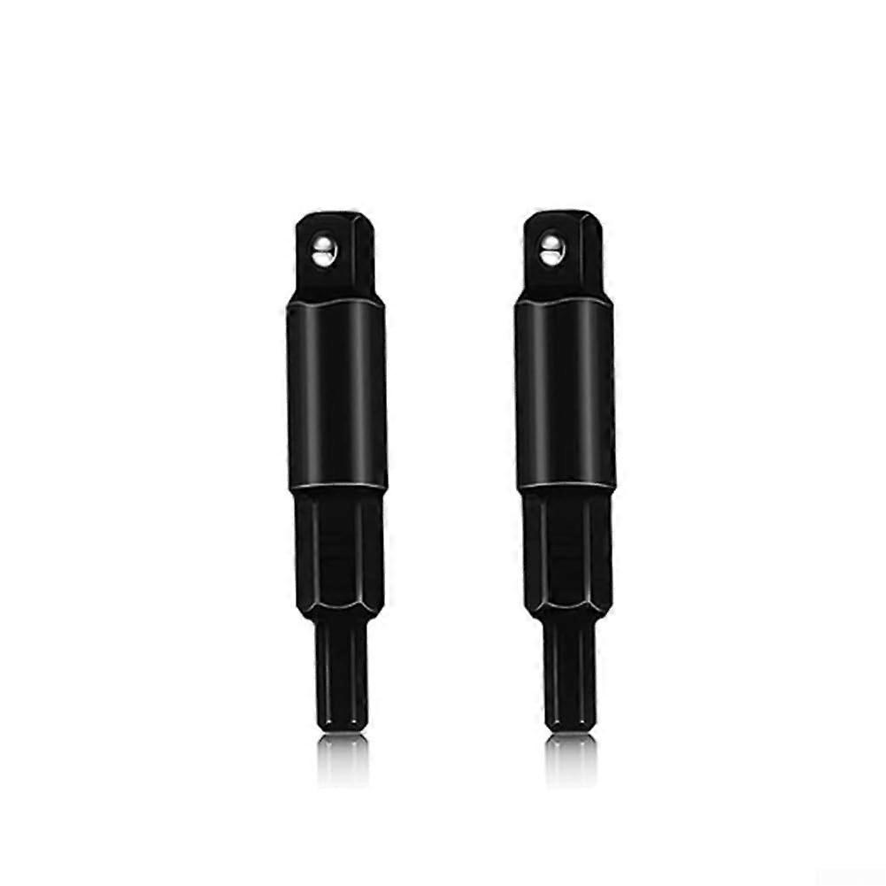 Metal Ratchet Wrench Tool Set 2 Pieces Air Conditioning Refrigeration Refrigerator Repair Tools (2 Hex Bit Adapters) 2 x Hex Bit Adapters Ref: 2196