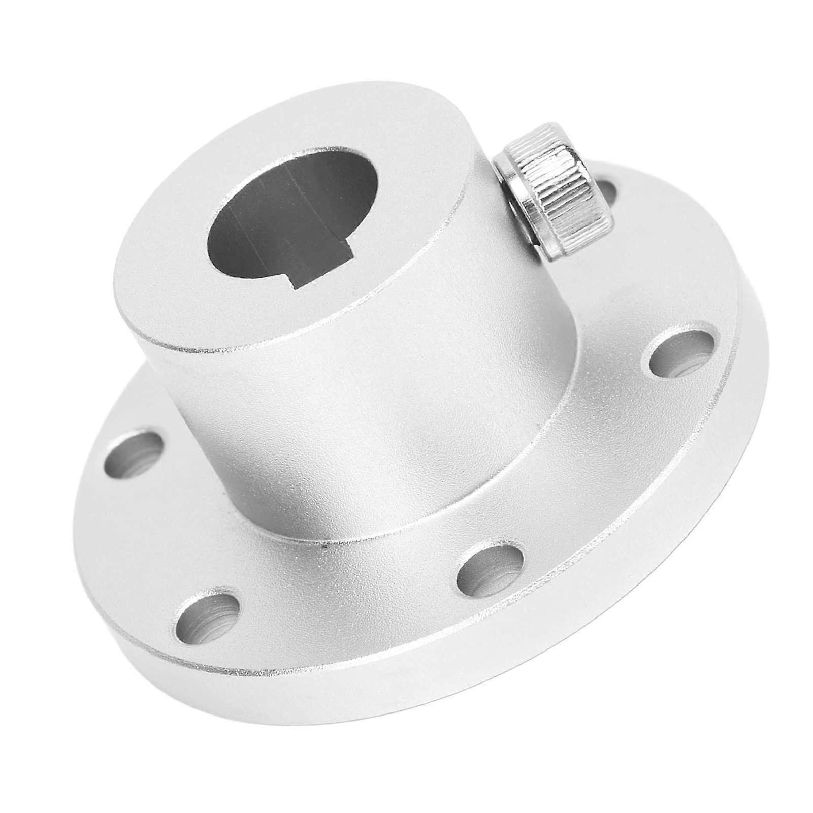 RC flange coupling made of aluminum alloy for RC accessories, locking key slot for motor and wheel