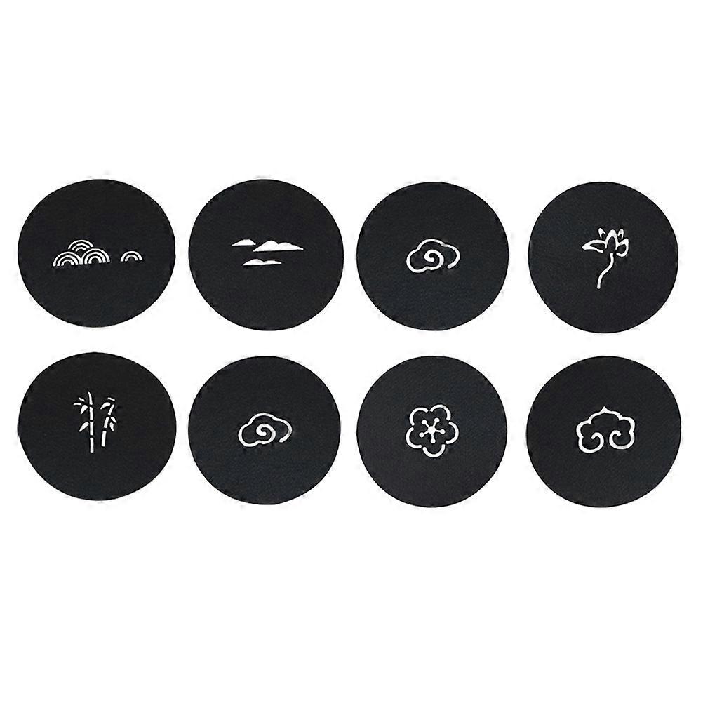Coffee Mats Creative Felt Coasters for Water Absorbent 8Pcs Pack