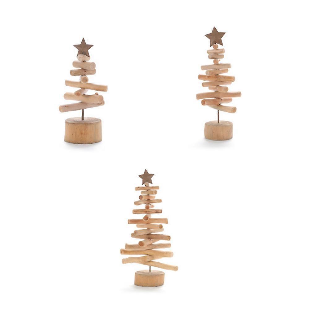 Decorative Trees For Home Decor Driftwood Material Christmas Atmosphere Creative Design 12x31cm 1Pack