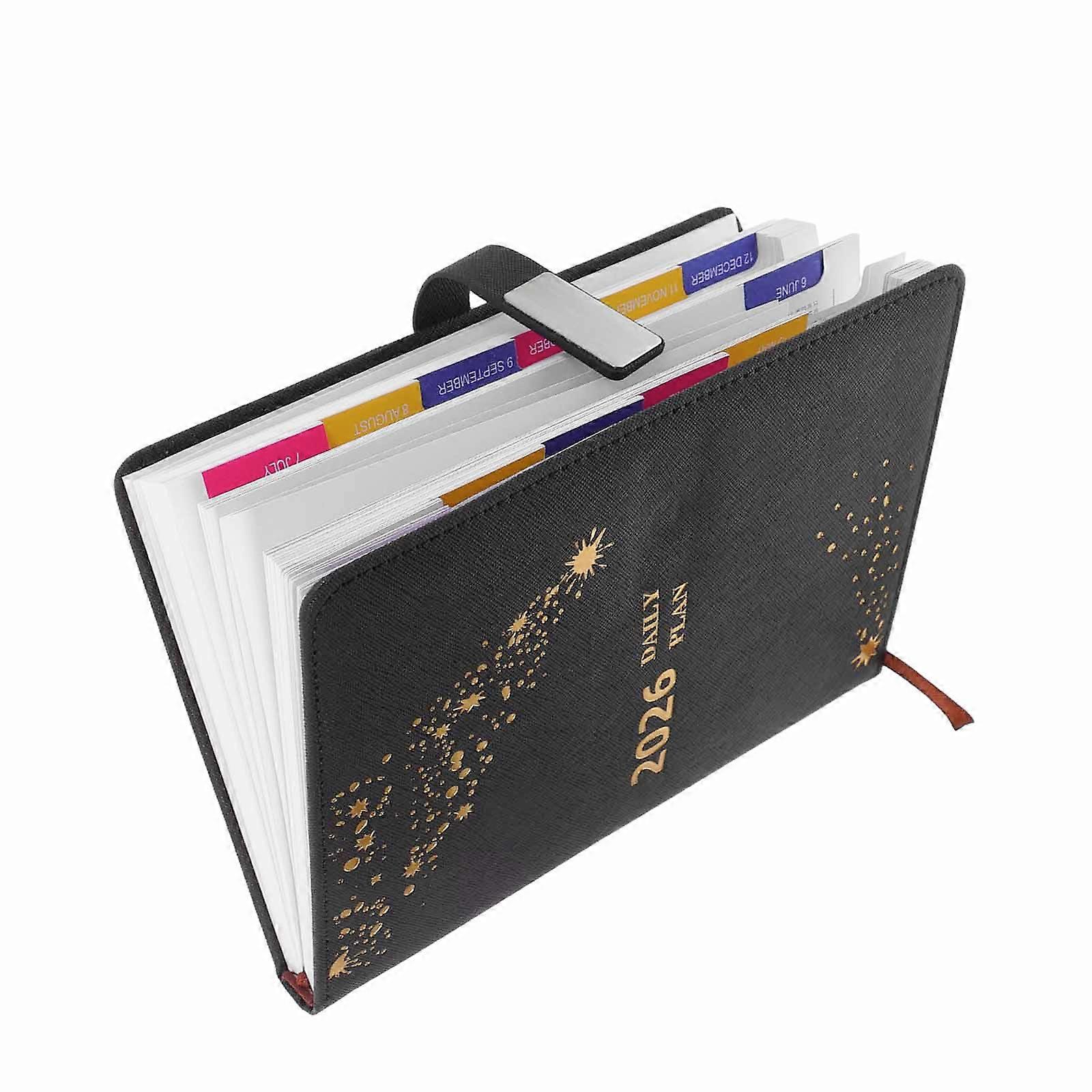 A5 Organizer Planner Daily Work Planner For Business Meetings Office Work Note Taking Scheduling 1Pcs