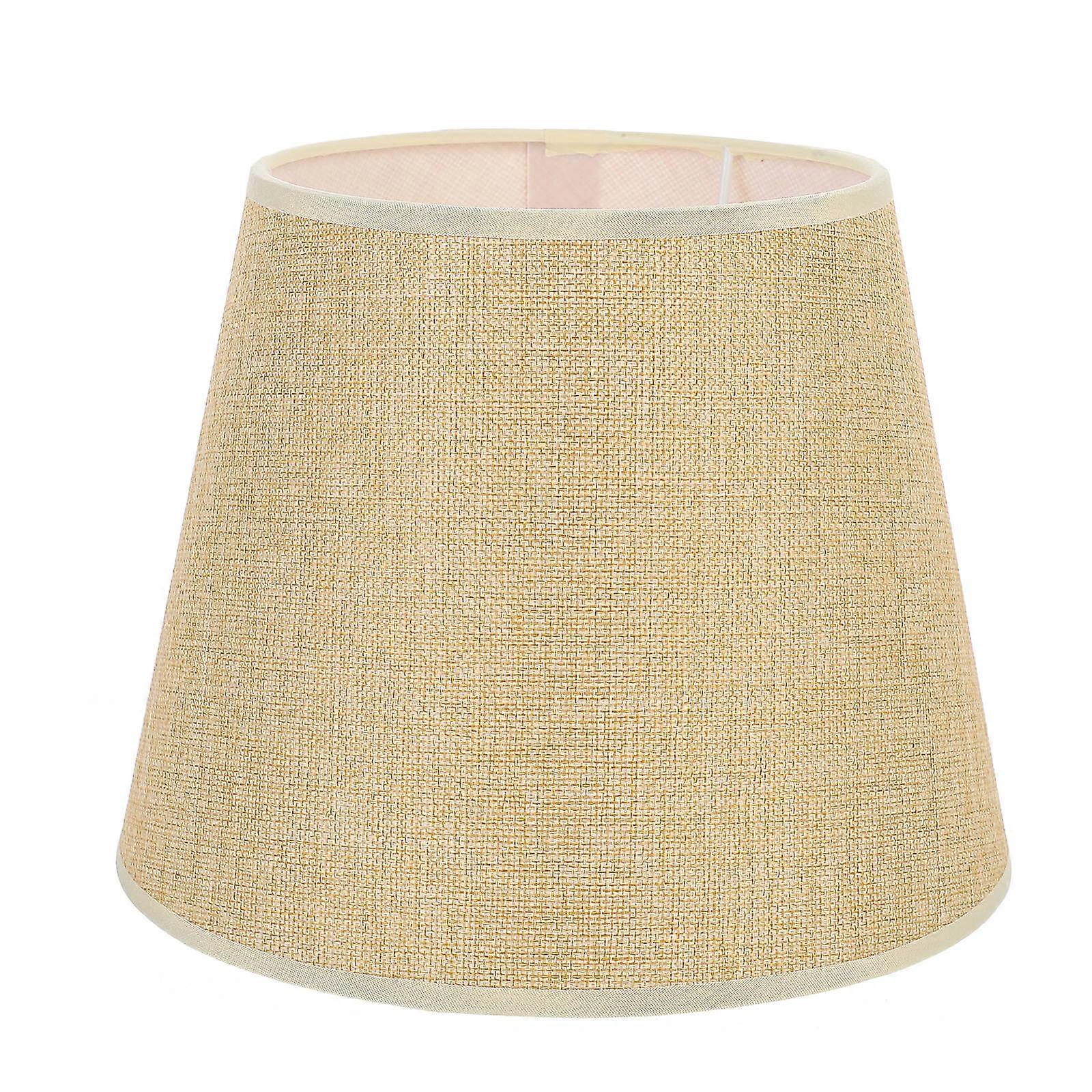 Cloth Table Lampshade Light Cover for Wall Lamp and Floor Lamp 30X20cm Beige Color Simple Style 1Pack