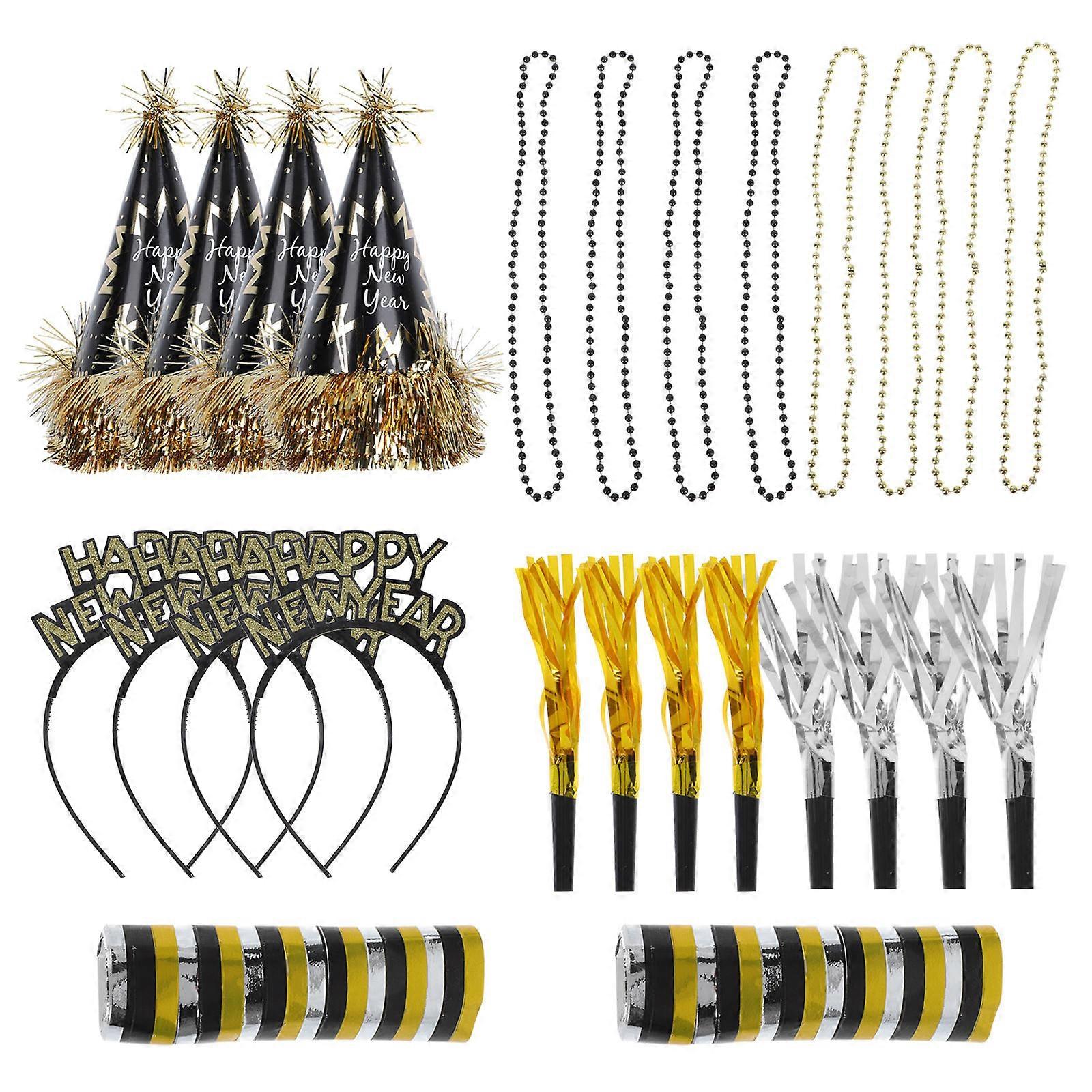 New Year Decoration Supplies Decorative Ribbons present Shape 1Set