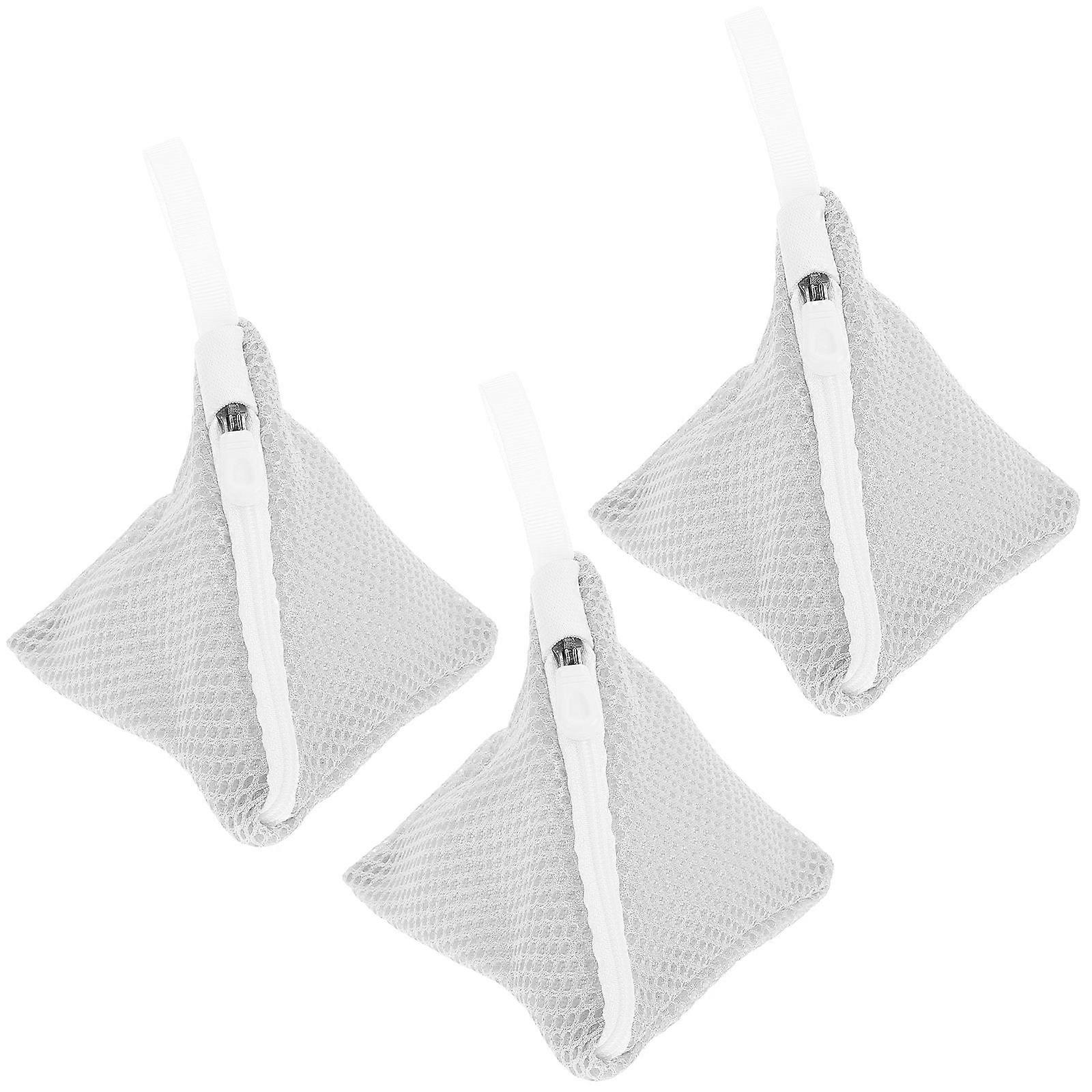 Washing Machine Wash Pouch Clothes Separation Polyester Multi 14x14x14cm 3Pcs