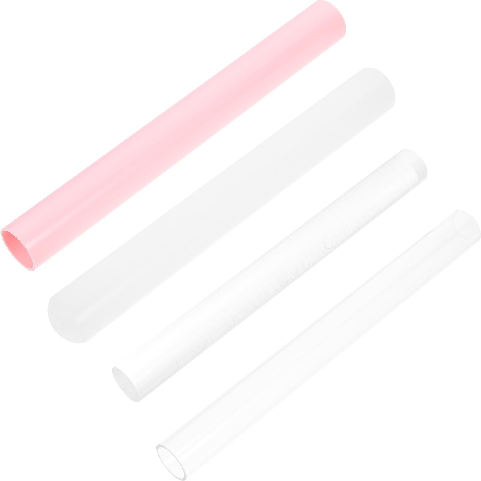 Acrylic Clay Roller Multi Functional Clay Tool for DIY Use 4Pcs