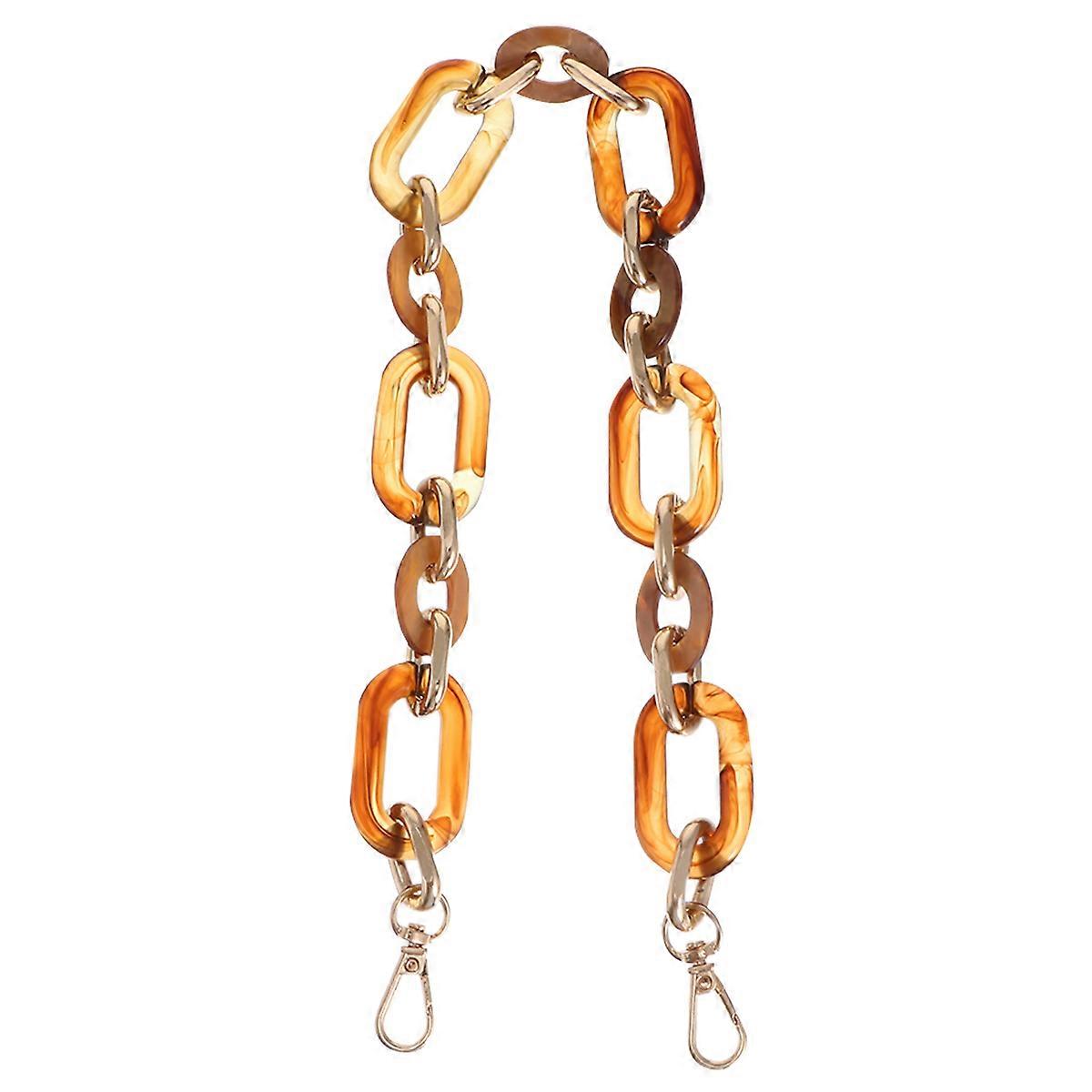 Handbag Chains Purse Chain Straps Replacement Strap Simple Shape Acrylic Fashionable and Simple 1Pc