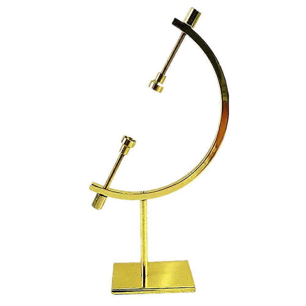 Creative Metal Base Crystal Ball Holder Elegant Display Rack for Home Decor, Art Showcase & Sphere Collection