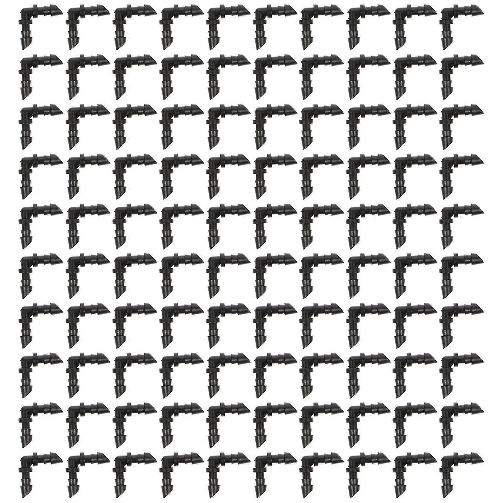 70 stk piggalbuekontakt dryppsystem albuedeler rettvinklet barb montering