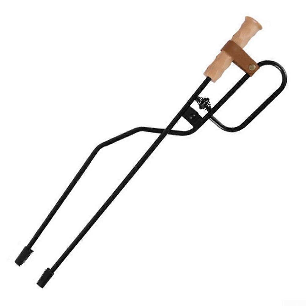 Camping Feuerzange with Comfortable Grip, Rust-Resistant Surface, and Durable Design for Outdoor Enthusiasts Type 2