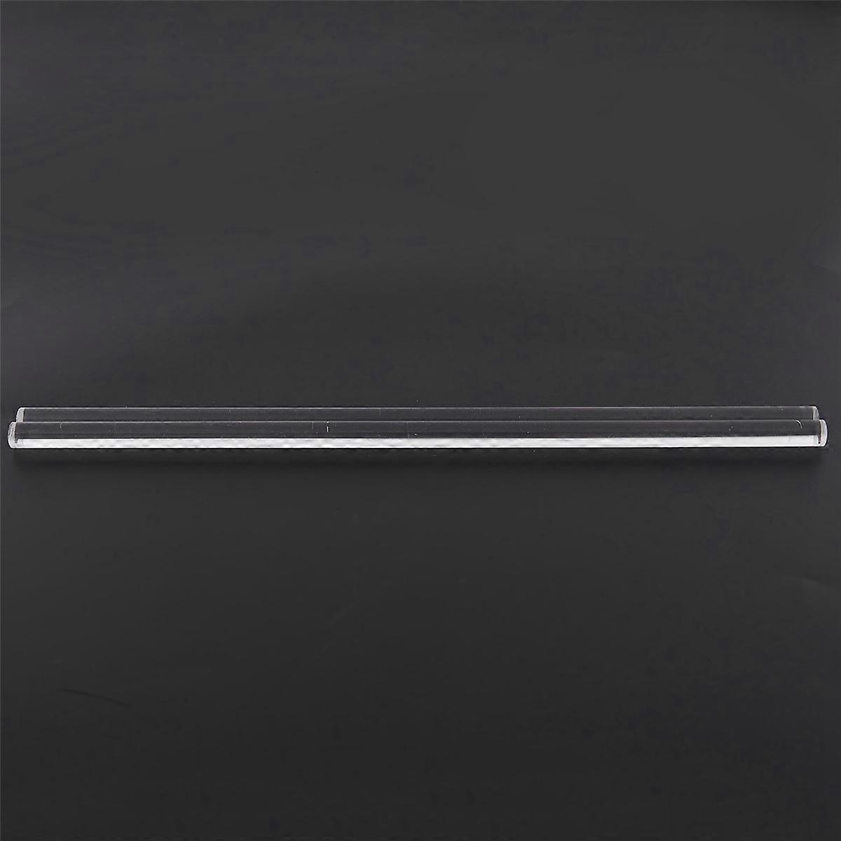 2Pcs 10mm Clear Round Acrylic PMMA Extruded Rod 12 inch
