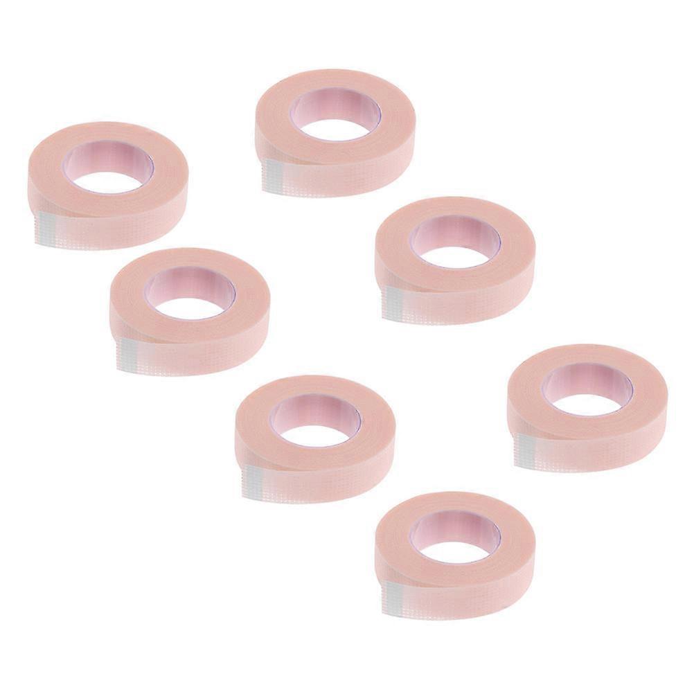 7 Rolls Disposable Non Woven Eye Care Tapes for Eyelash Extensions, Breathable & Skin Friendly, Bands for Makeup and Travel