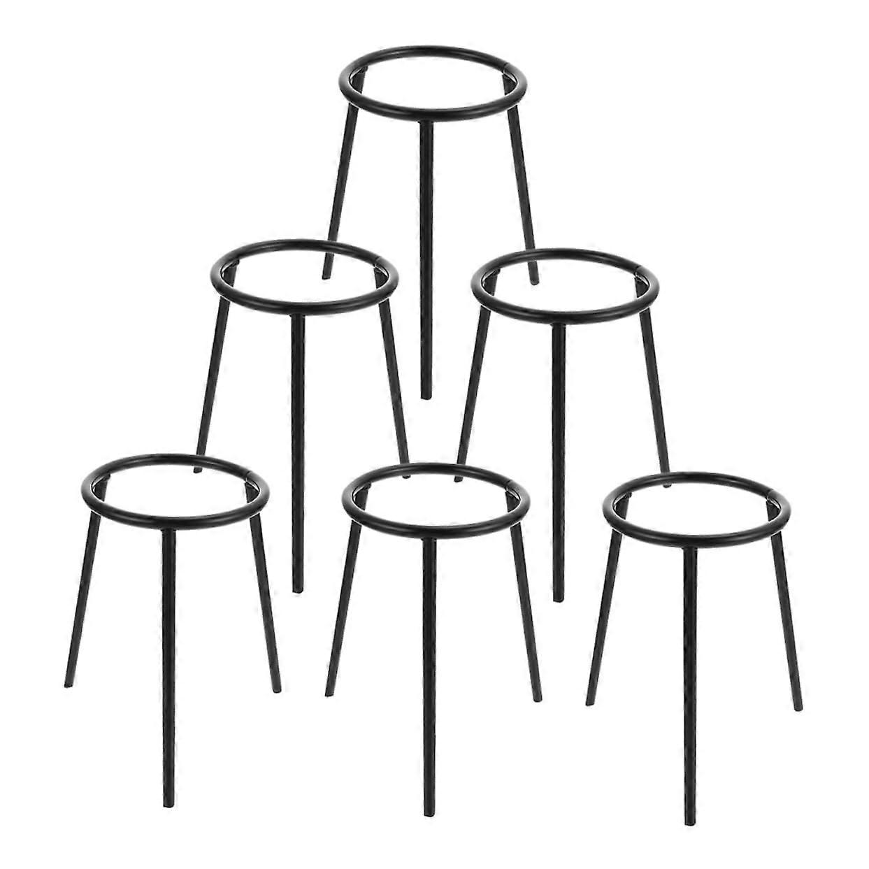 Laboratory Stand Set for Lamps, 6-Piece Modular Chemistry Lab Kit for Teaching, Adjustable for Beginners, Metal Frame