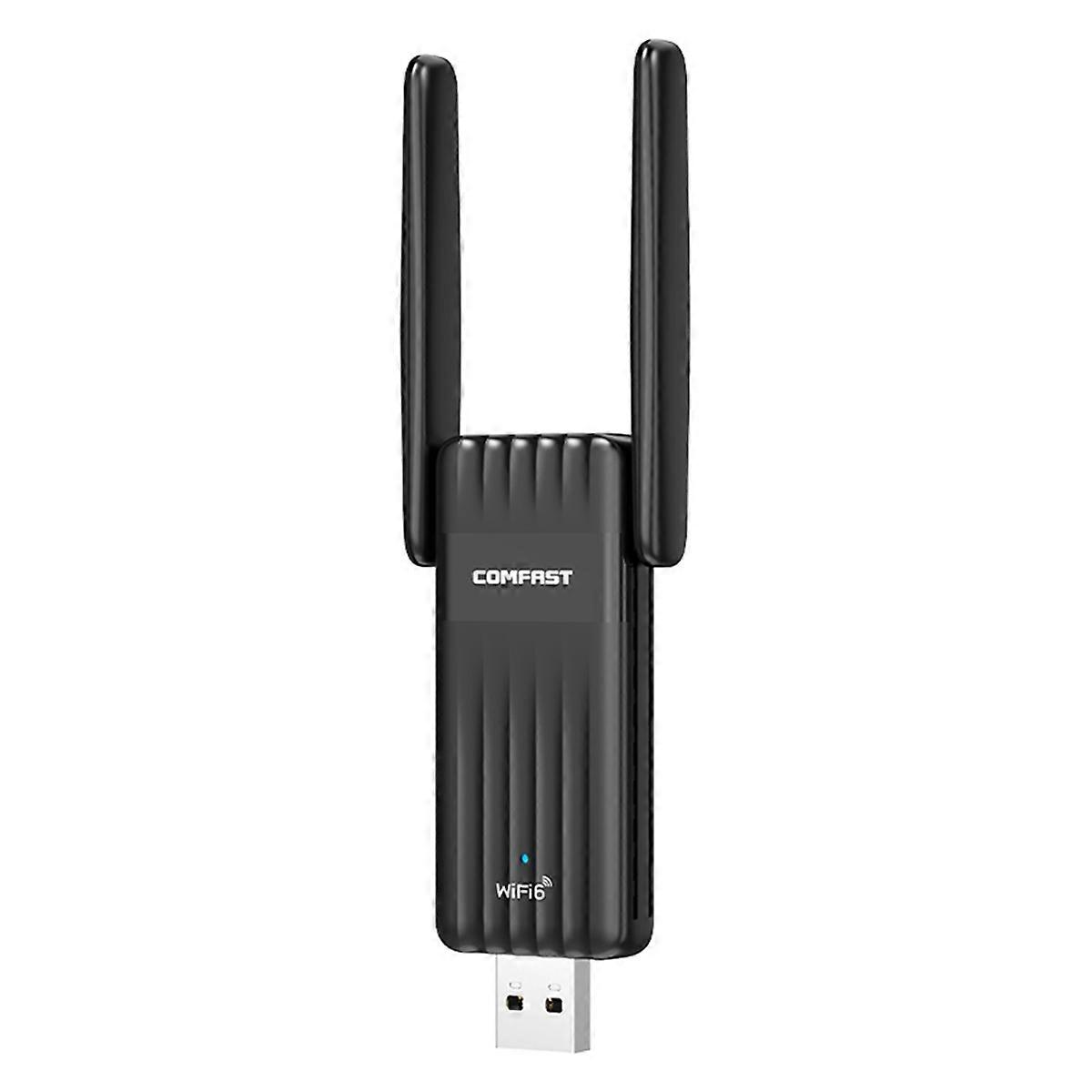 900Mbps WiFi6 USB Adapter for Win10/11