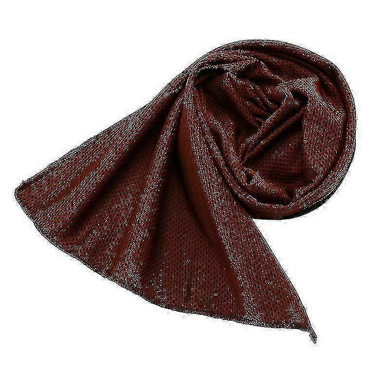 Solid Color Sweat Absorbent Jogging Cooling Towel