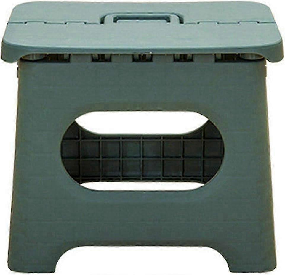 Durable and Non-Slip Folding Step Stool Suitable for Children, Ideal for Kitchen, Garden, Bathroom, Green Color