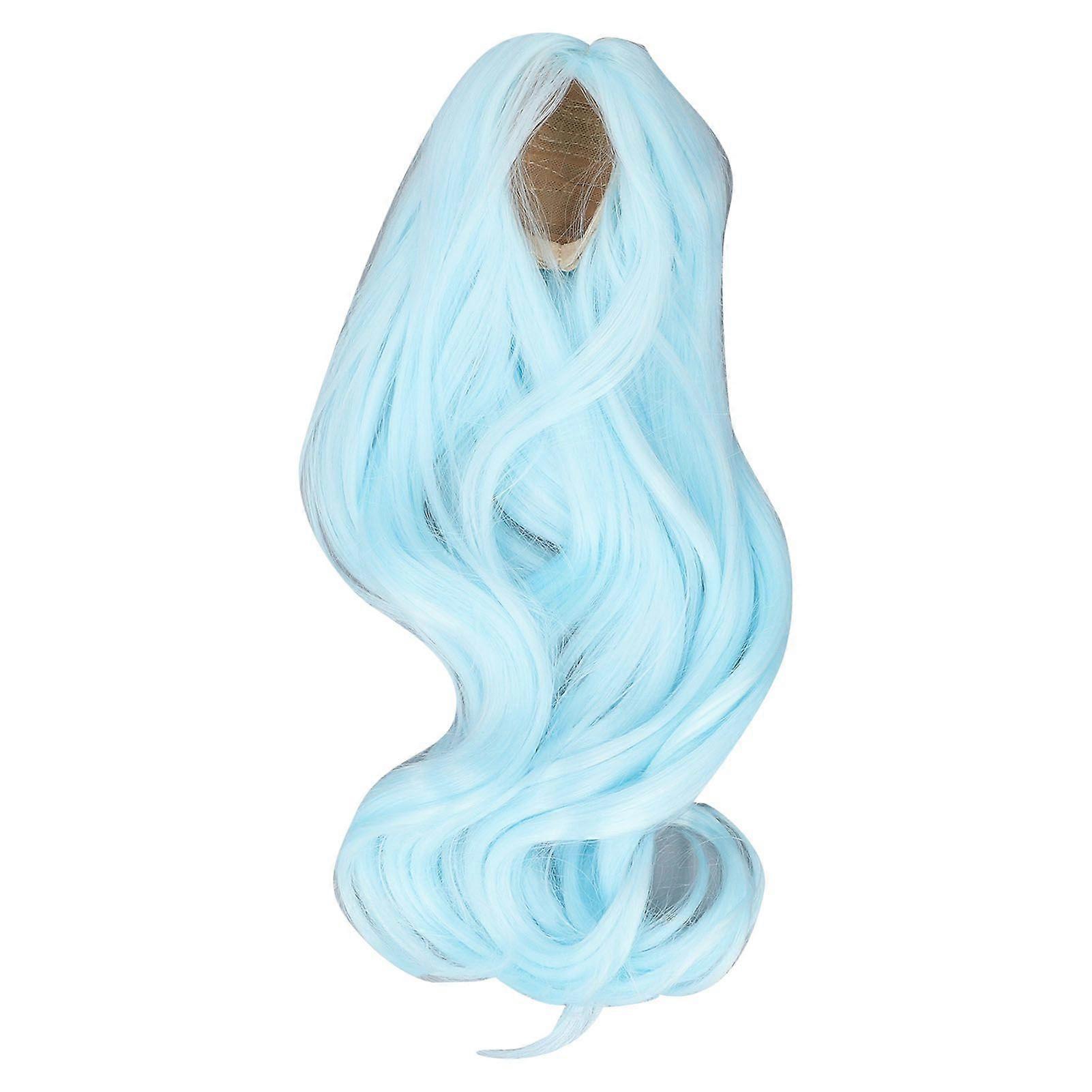 2025 Latest Model  Long Curly Doll Wig Soft Silk Central Parting Artificial