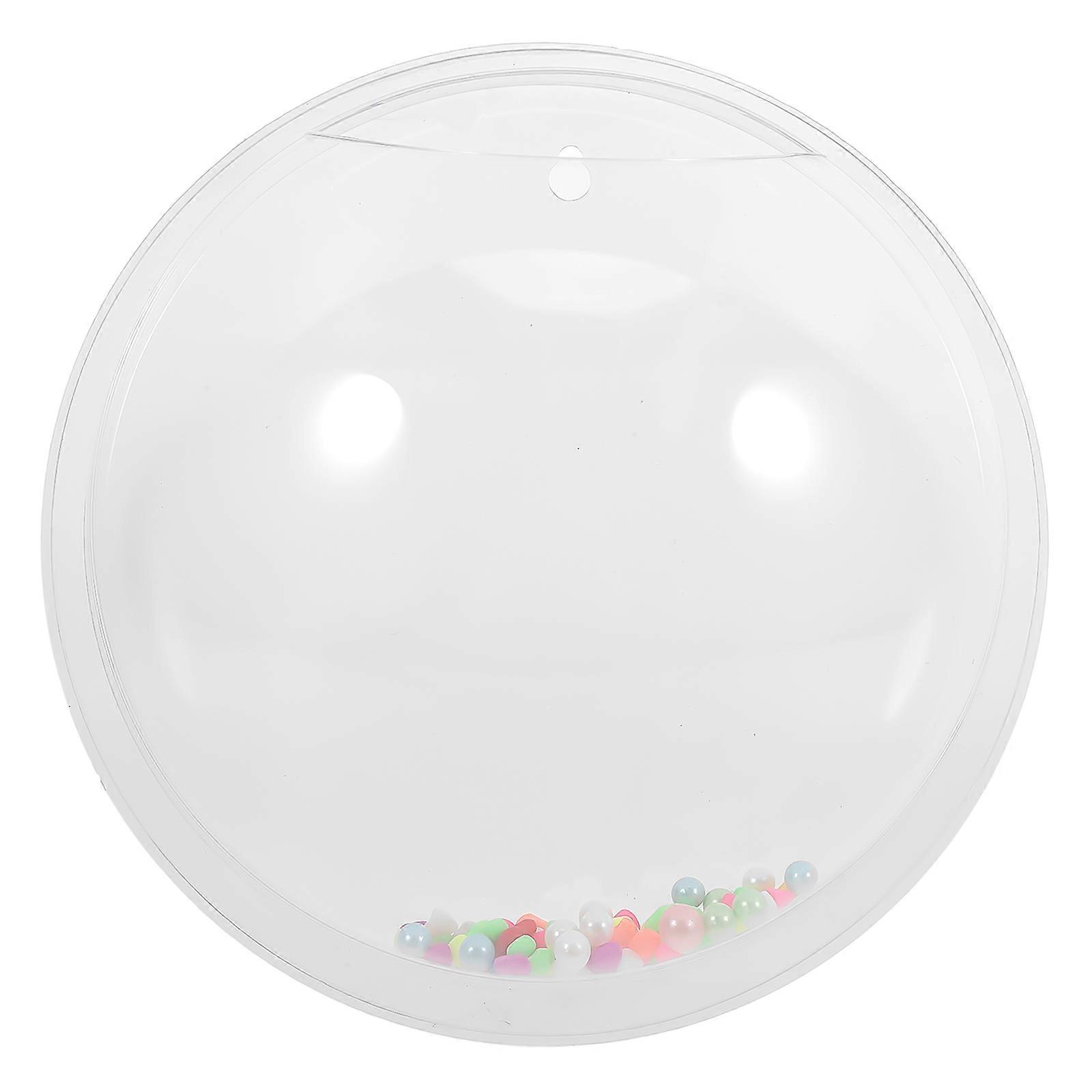 Fishtank Decor Wall Mounted Design Acrylic Material 23cm Diameter Space-saving Indoor Use 1Pack