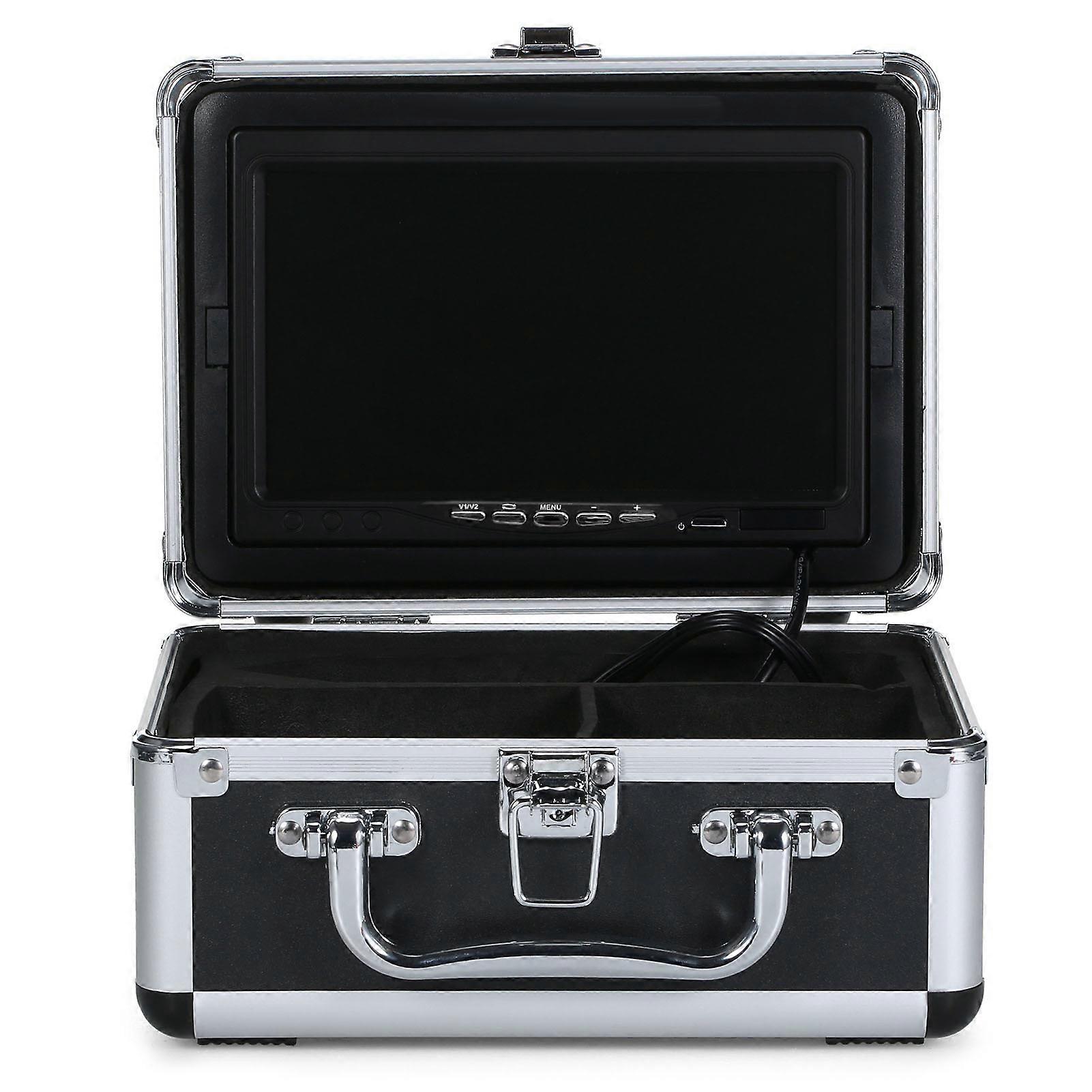 Unterwasser-Angelkamera Fischfinder mit 12-LED-LCD-Display IP68 wasserdicht für das Eisfischen mit See-See-Boot