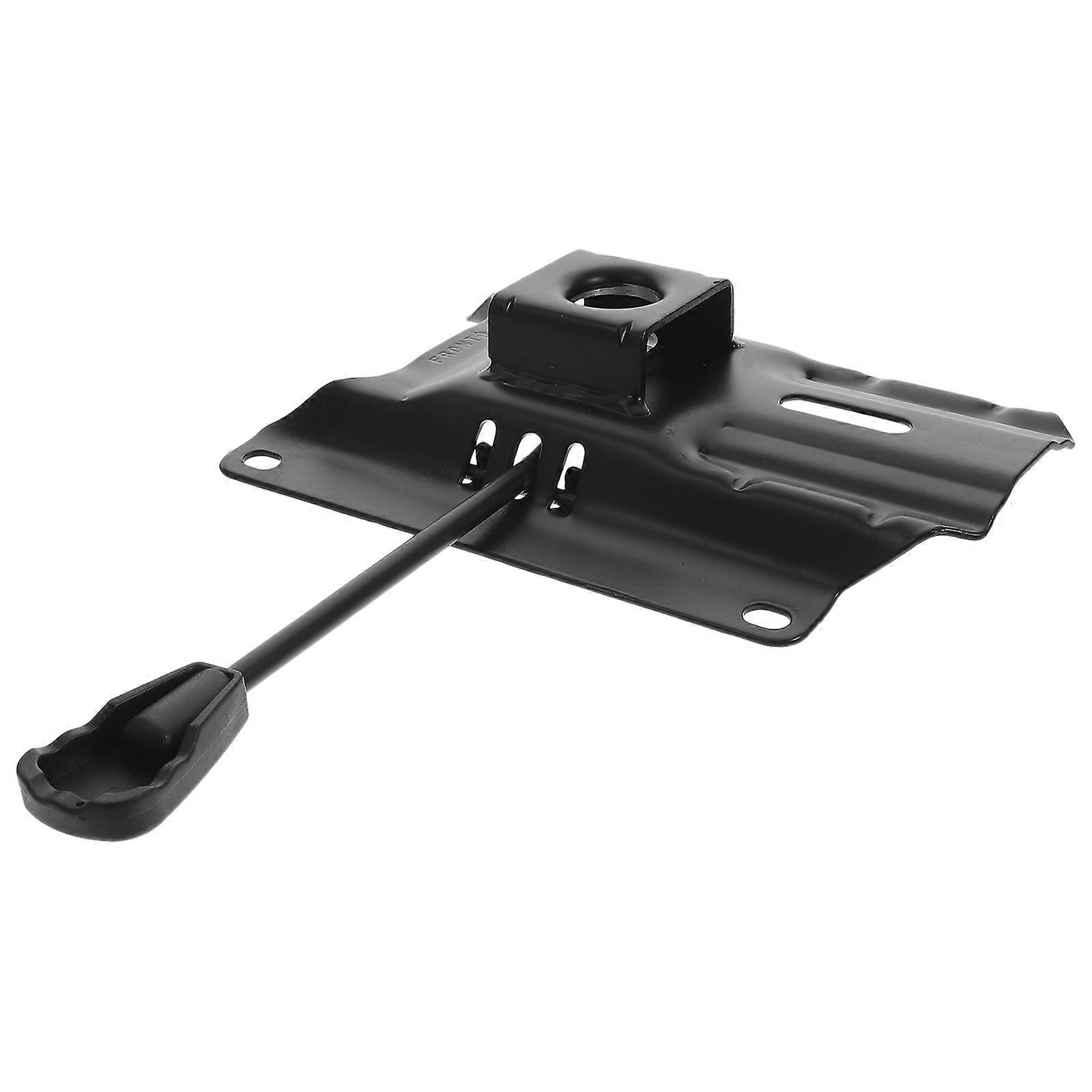 Swivel Chair Base Replacement Iron Material For Drafting Stool Easy To Install 1Set