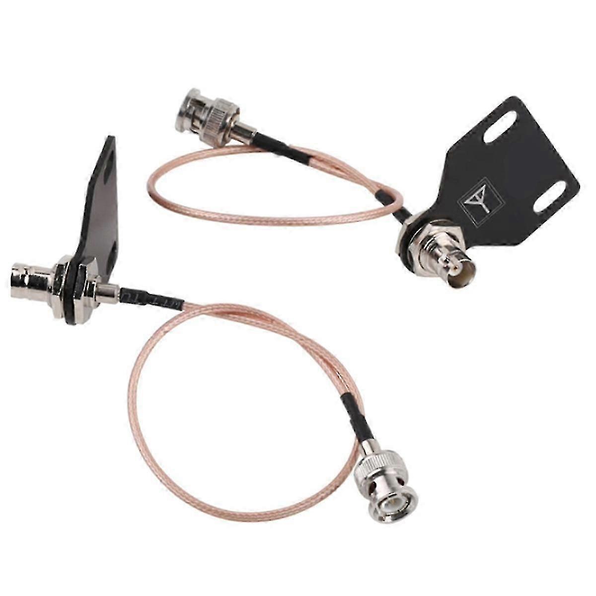 Wireless Microphone Receiver Antenna Extension Interface Board with Cable JN