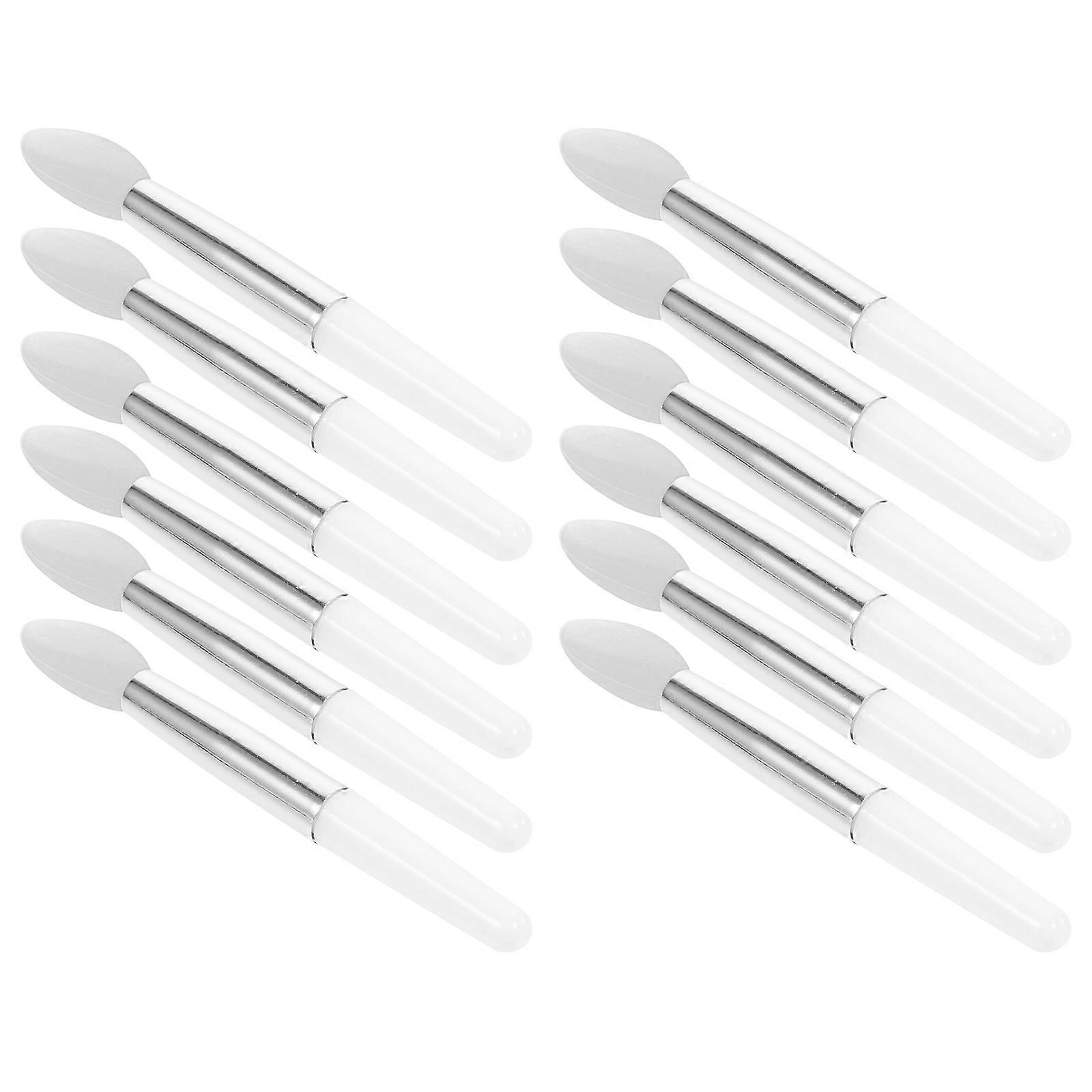 Portable Lip Glaze Brush Set For Women Beginners Apply Color And Gloss 12Set