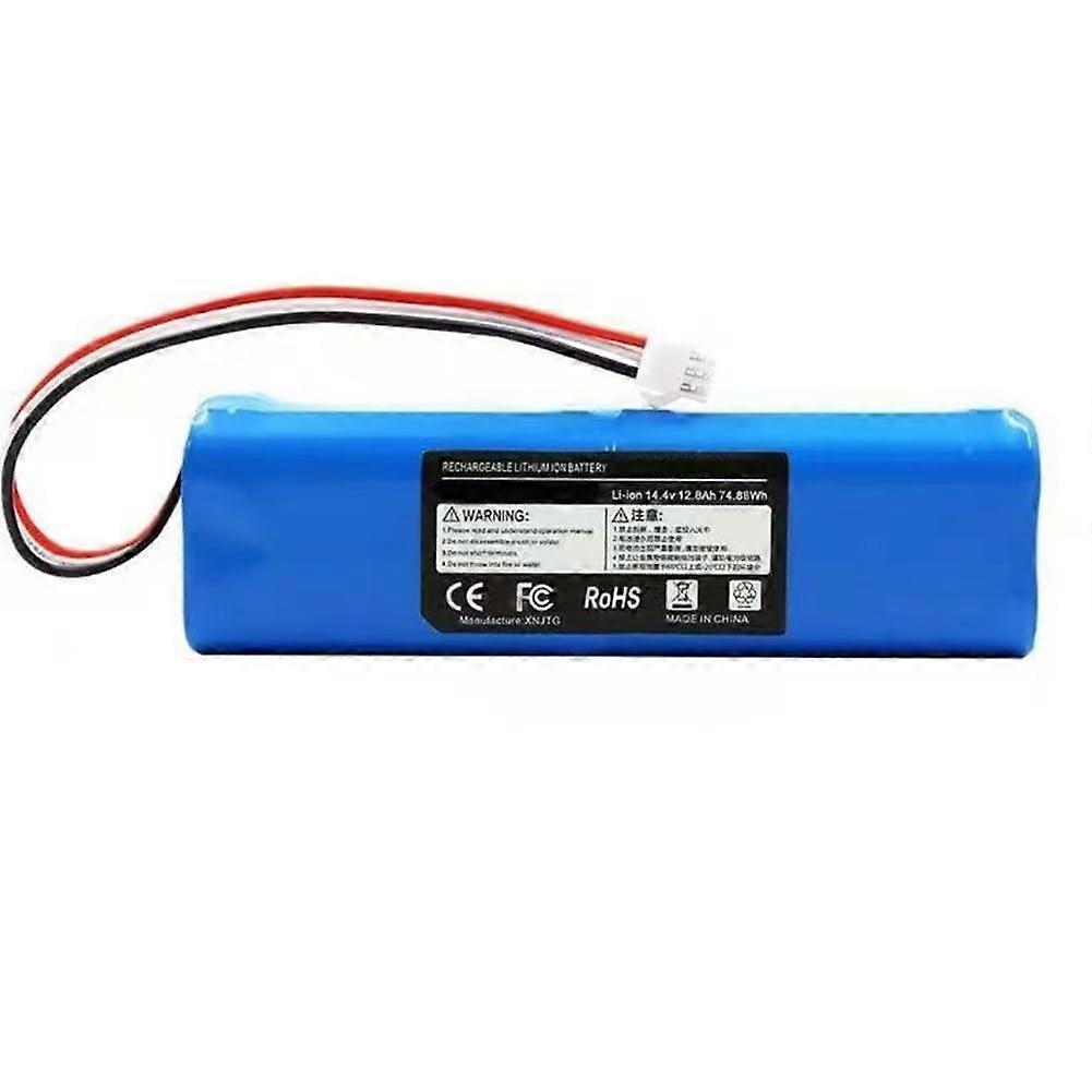 14.4V Lithium-Ion Battery 12800mAh for Robot Vacuum Cleaner Compatible with 5200mAh 5800mAh Models