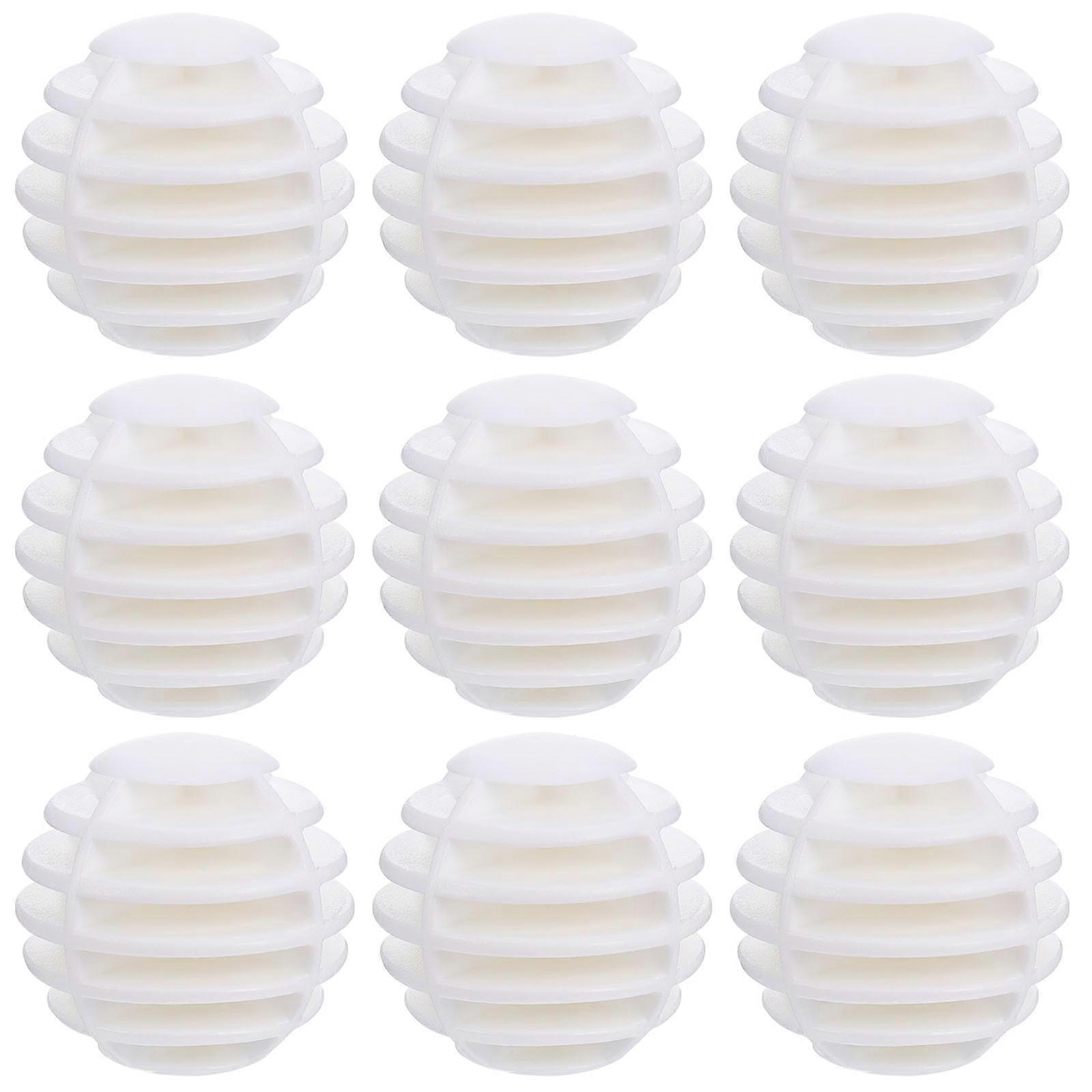 Indoor Stripe Ball Soft Baseballs For Indoor Practice Playing Pets 3.5X3.5X3.5CM 10Pcs