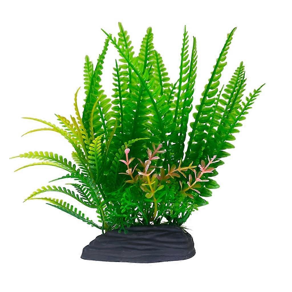 Artificial Water Plant M701 for Aquariums, Fish Tank Decoration, Simulation Ornament, Green Color, 30cm Size