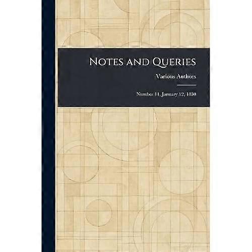 Notes and Queries