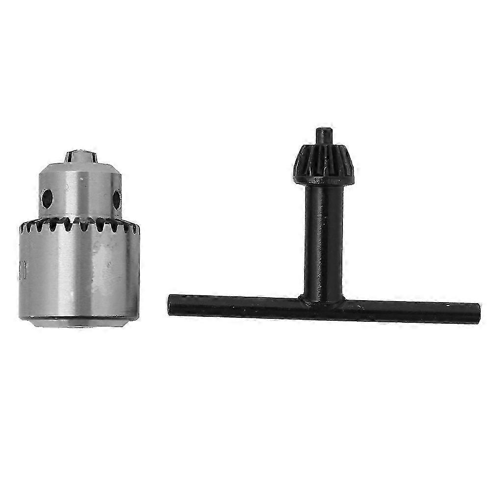 0.3-4mm Taper Mounted Key Type Mini Drill Chuck Adapter with Key