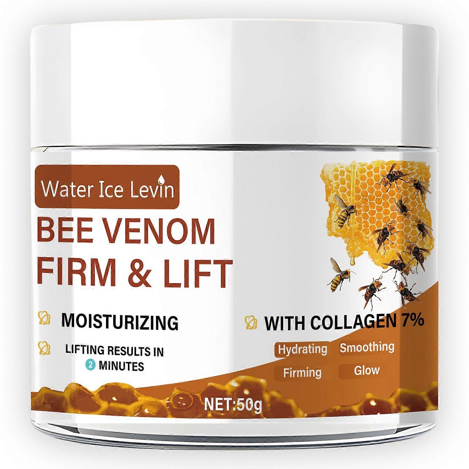 Bee Venom Face Lift Cream with Collagen for Firming Moisturizing Lifting & Recovery, Anti-Aging Moisturizer with Collagen for All Skin Type