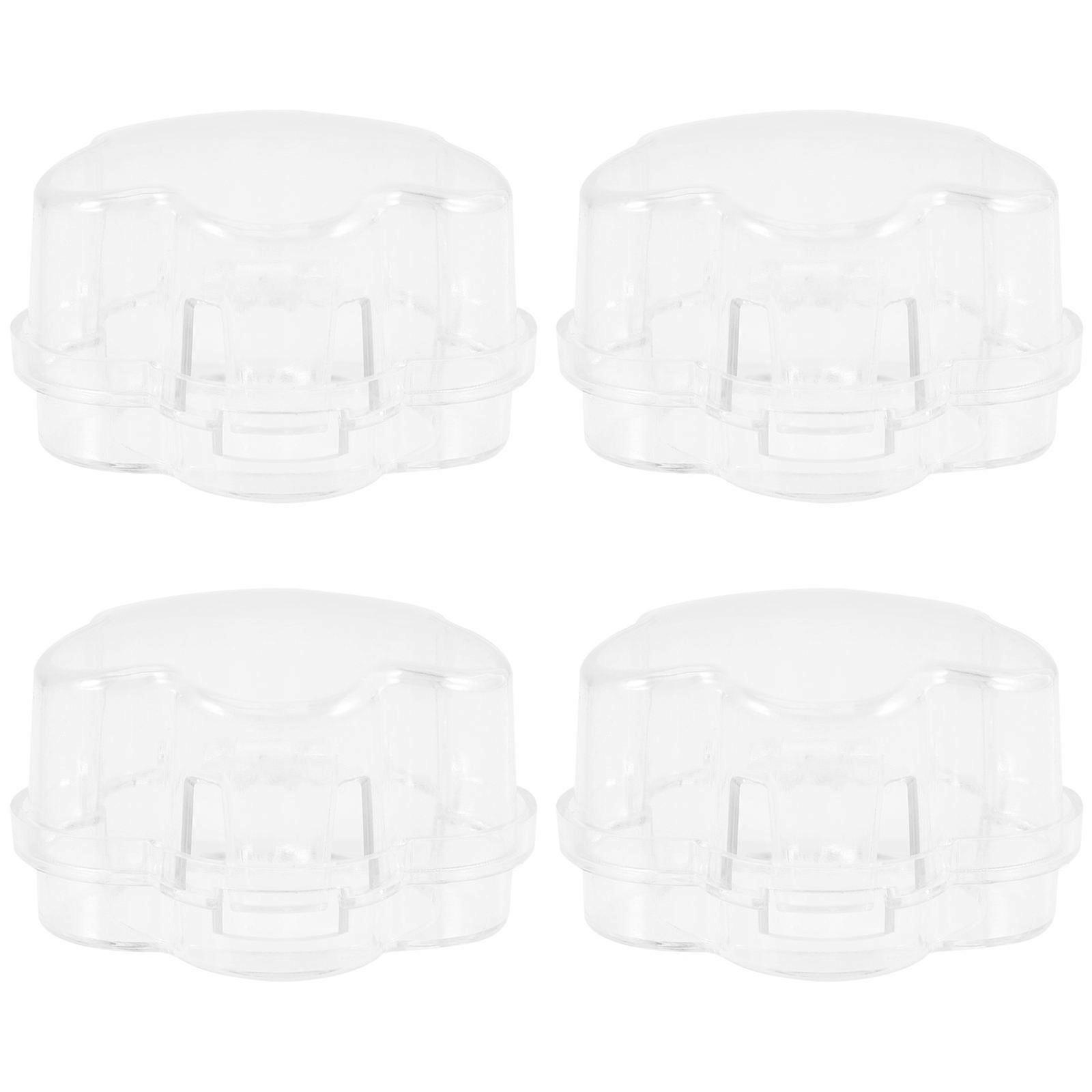 4 قطع مقبض موقد غاز مقاوم للأطفال يغطي فرن مقبض حراس السلامة