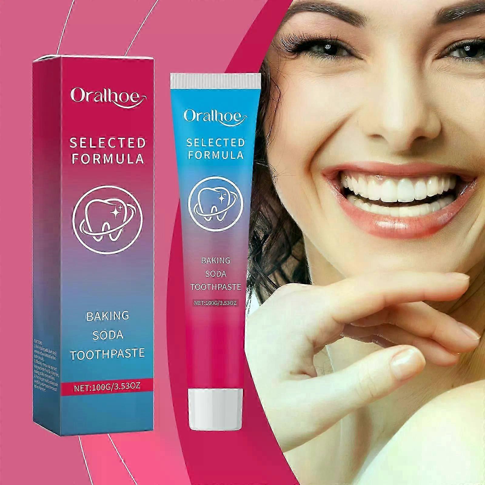 Baking Soda Toothpaste Oral Care,Baking Soda Toothpaste, Toothpaste with Baking Soda, Baking Soda Toothpaste, Whitening Toothpaste