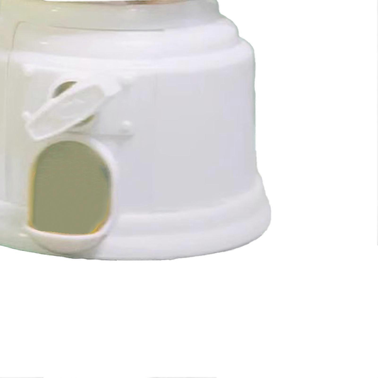 Kids Vending Machine Toy Multi Function Retro Design Durable Plastic Kids Gumball Machine for Family Games Interaction White