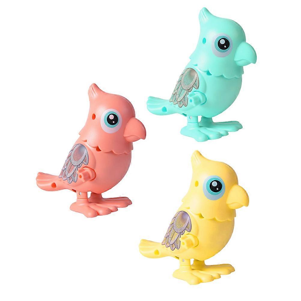 3pcs Animal Wind Up Educational Clockwork Toys for Boys – Lightweight & Portable Design for Playtime and Party Favors