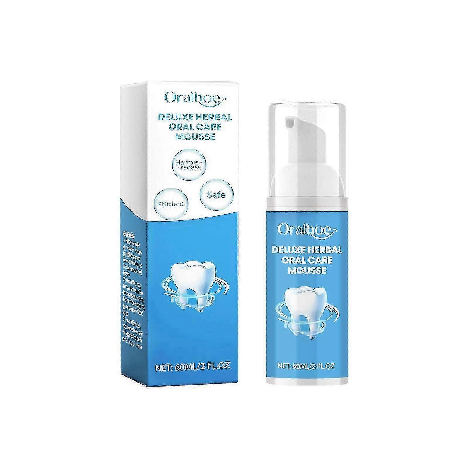 Oralhoe ओरल क्लींजिंग मूस क्लीनिंग टीथ व्हाइट केयर फ्रेश ब्रीथ फोम क्लींजिंग मूस