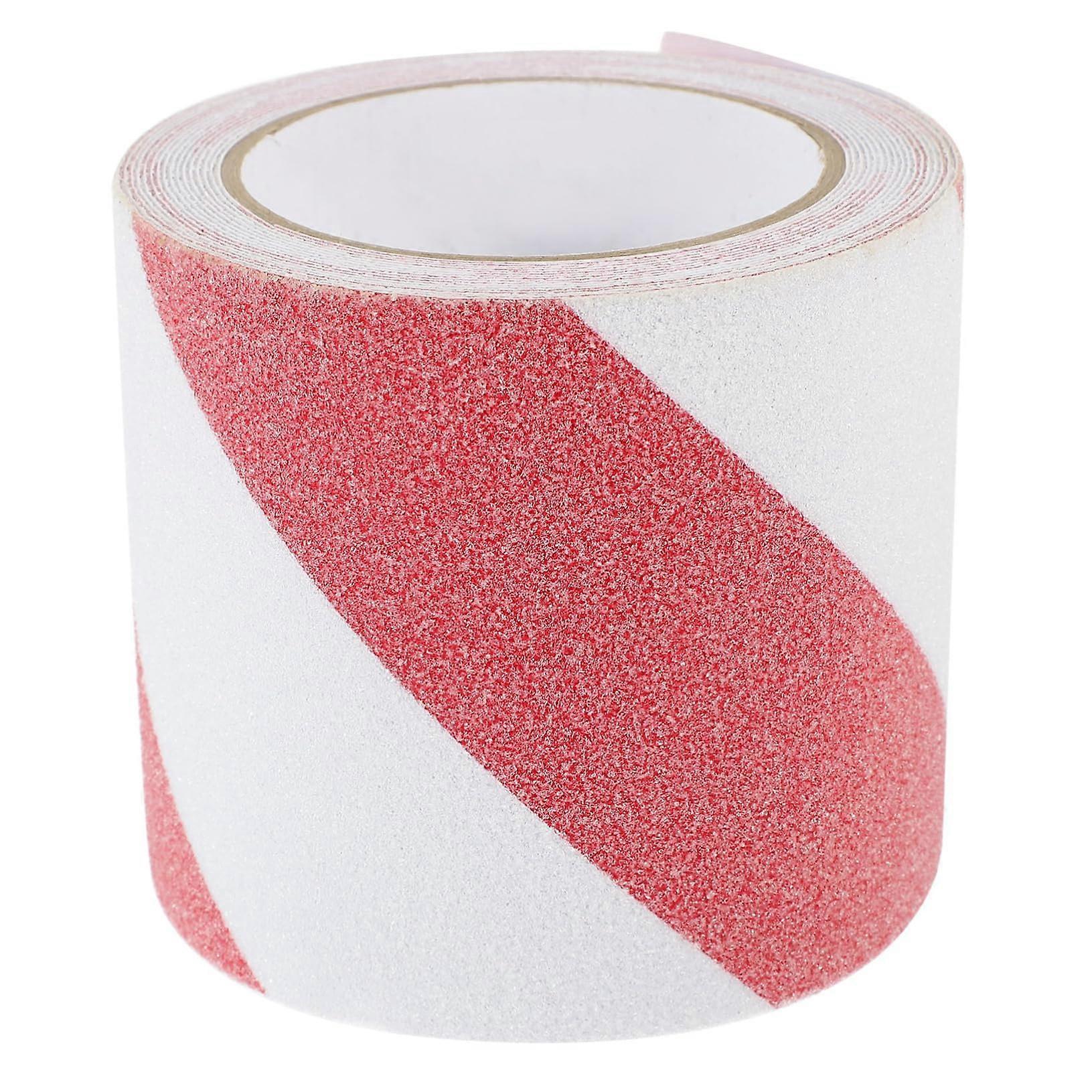 Non-Slip Floor Tape 1 Roll Reflective Safety Strips Traction Grip For Floors And Stairs Pet-Friendly Anti-Slip