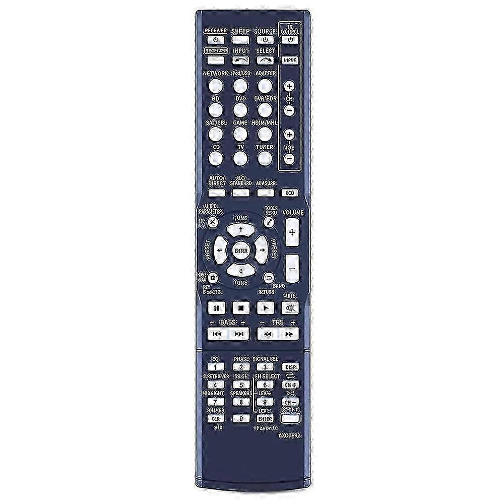 AXD7692 For Pioneer AV Receiver Stereo System Remote Control Ergonomic Replacement Controller hwy
