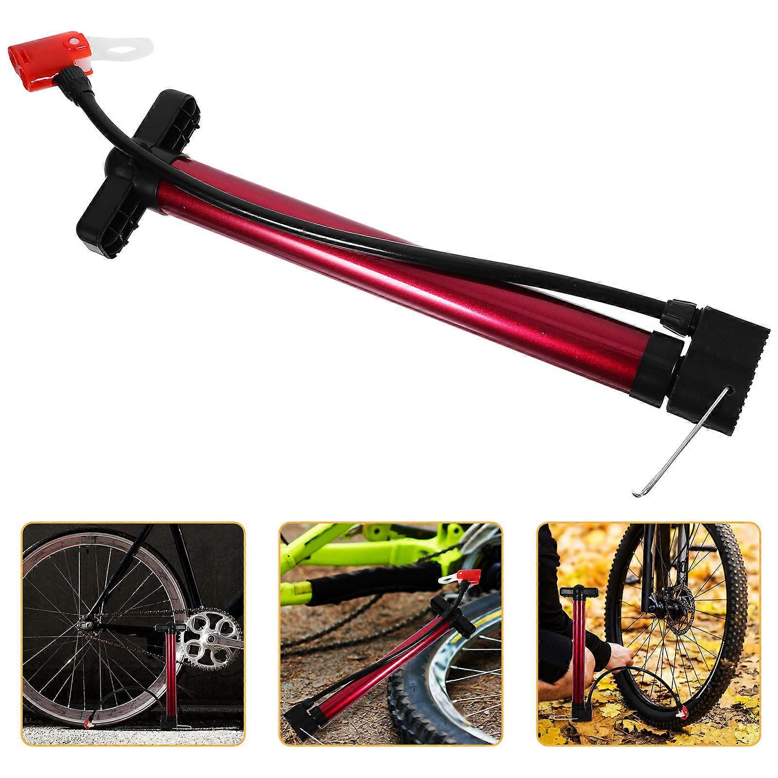 Portable Pump Sports Ball Pump with Pin Needle Inflator for Bicycle Use