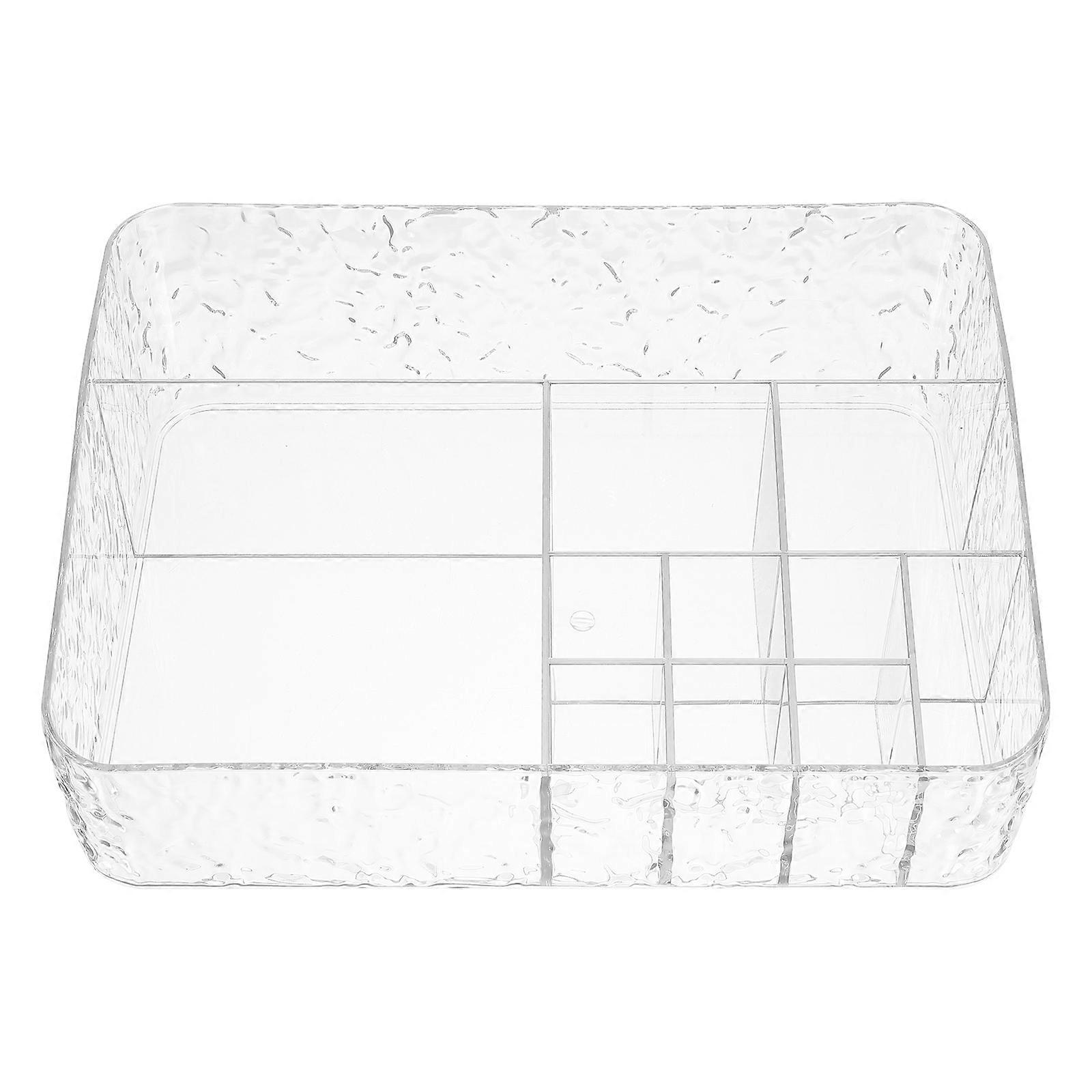 Transparent Acrylic Lipstick Holder with Multiple Slots for Storage Use at Home or Salon