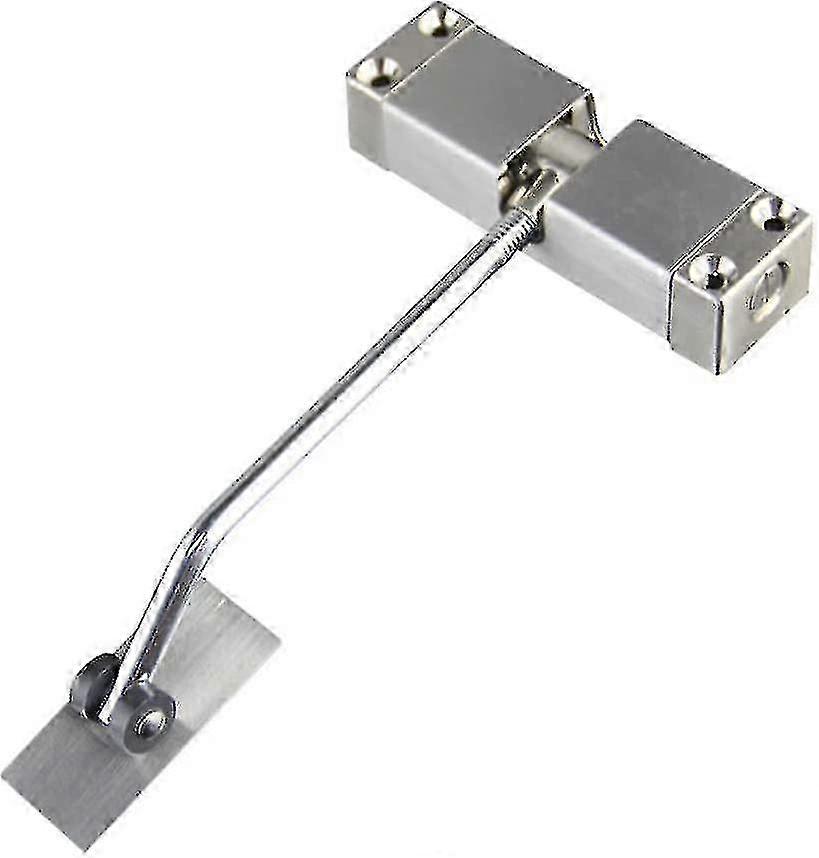 Adjustable Stainless Steel Door Closer with Automatic Mounting SpringEdition 0724