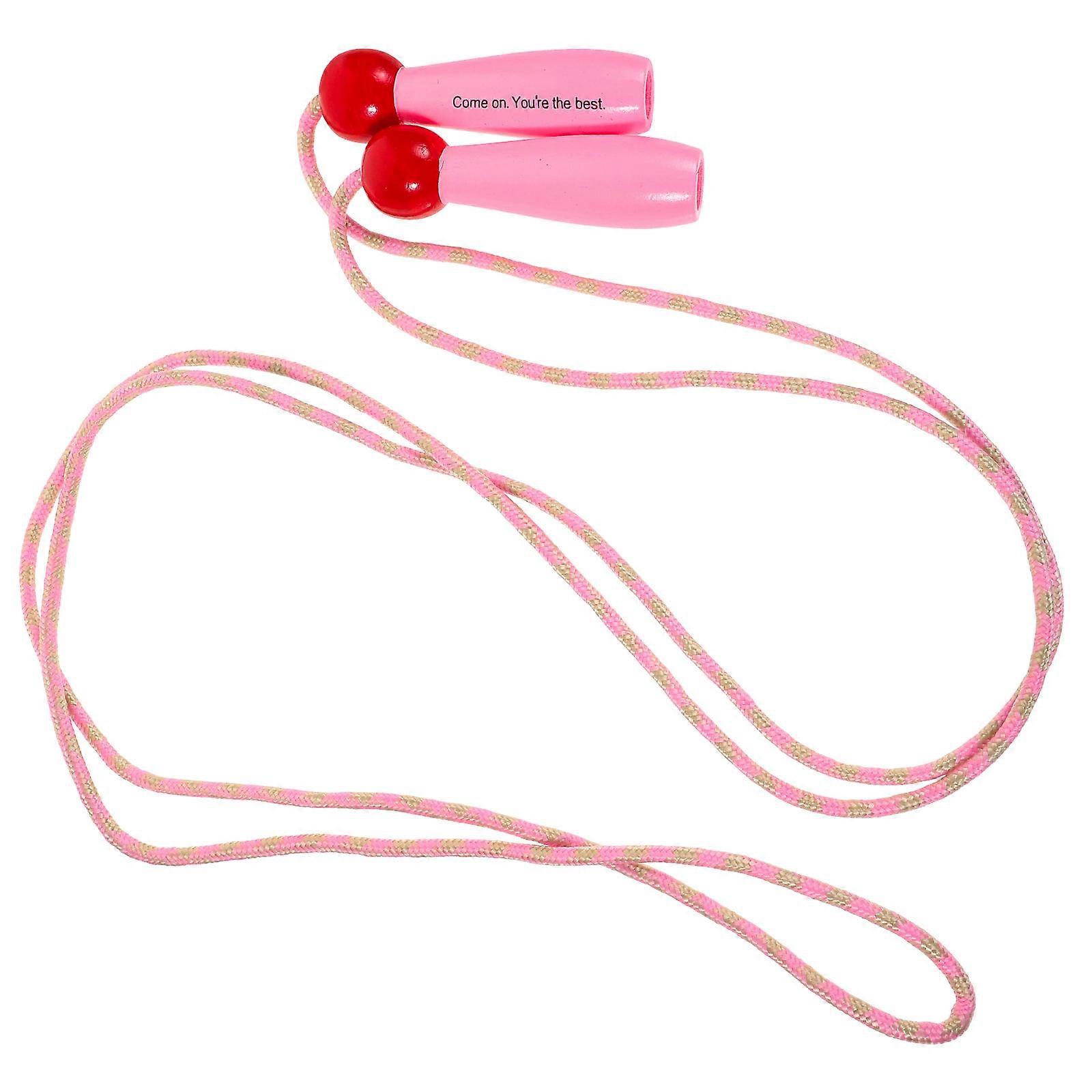 Adjustable Wooden Handle Jump Rope for Outdoor Fitness – Durable, Portable Skipping Rope for Adults and Physical Education Workouts