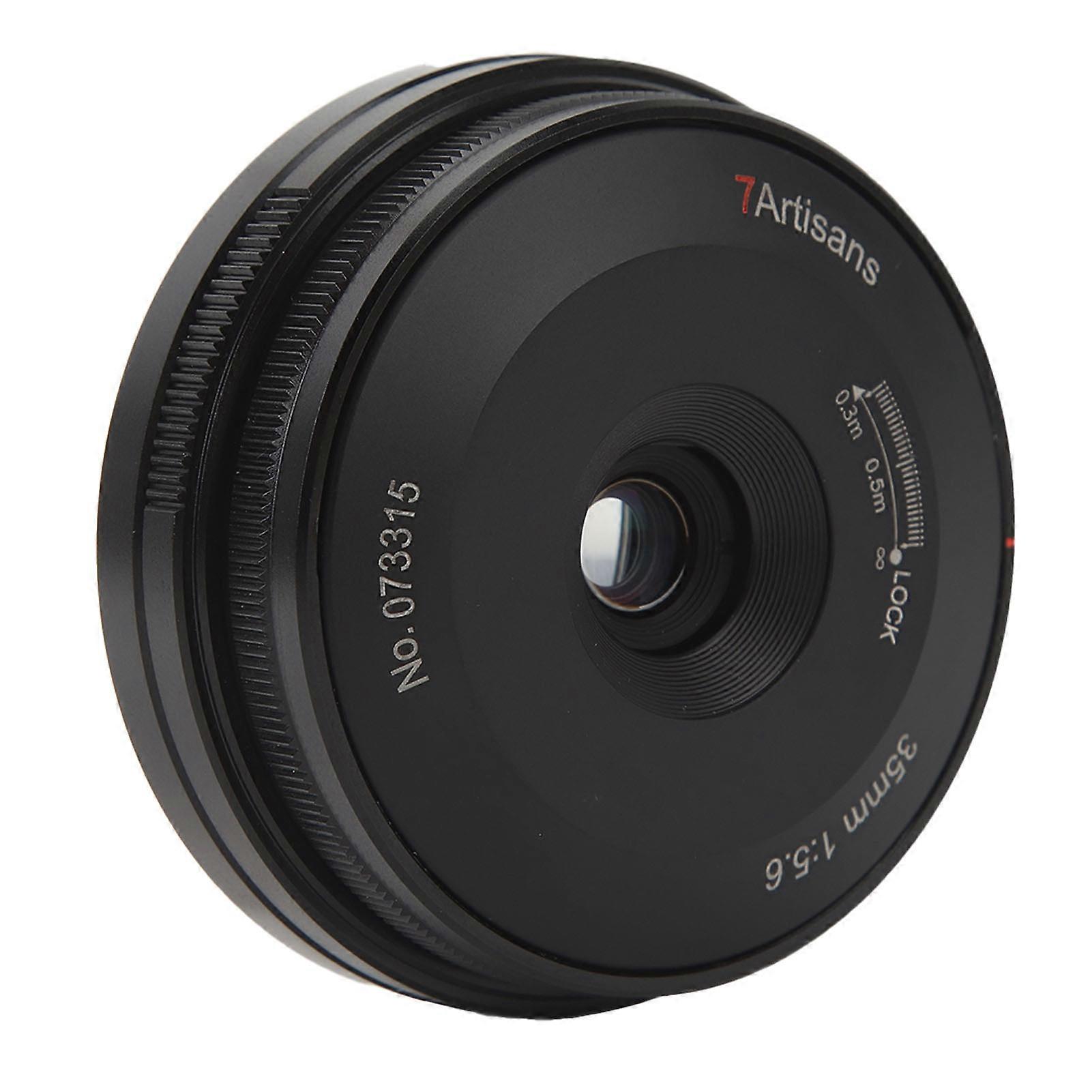 35mm F5.6 Full Frame Manual Focus Lens Wide Angle Manual Fixed Ultra Thin Camera Lens for Nikon Z Mount Z6 Z7 Z50