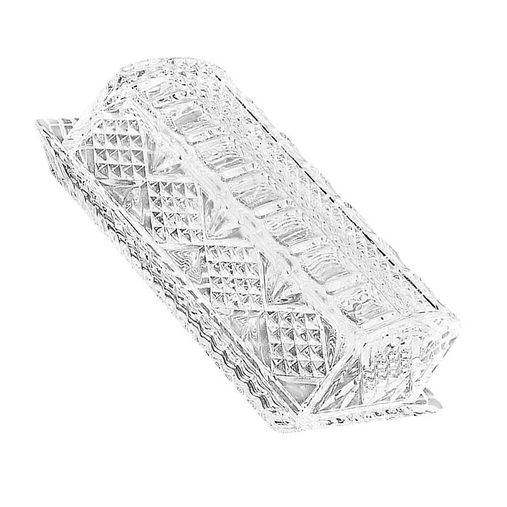Stylish Elegant Glass Butter Dish With Cover Perfect For Friends Gatherings In Assorted Color Insect Proof 1Pc