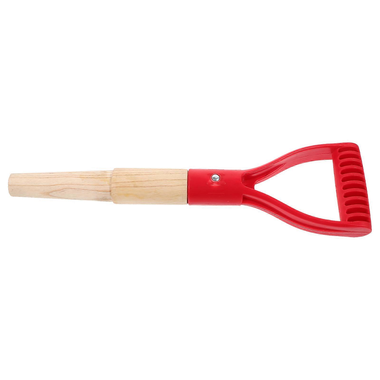 Gardening Tool Replacement Handle Landscaping Tools Durable Outdoor Work Red 1Pack
