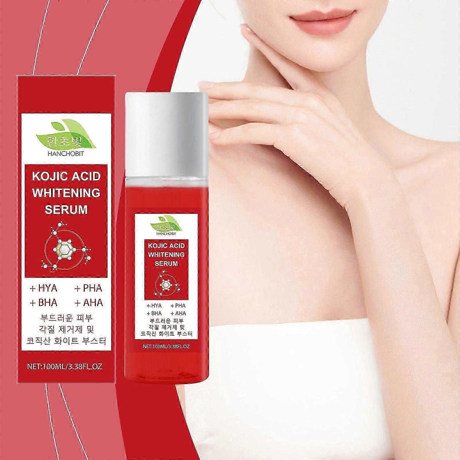 コウジックアシッドディープモイスチャライジングブライトニングトーン、優しい角質除去、肌を活性化、マイルド成分均一な肌のトーン100ml