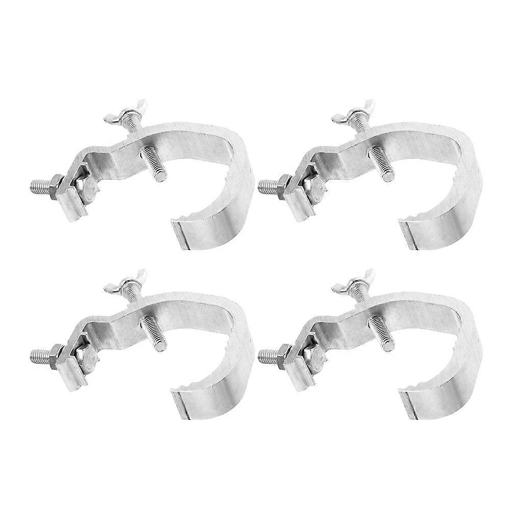 4pcs Heavy Duty Stage Light Clamps with Skid Design for Secure Truss Installation – Universal Fit for Spotlight and Lighting Tubes