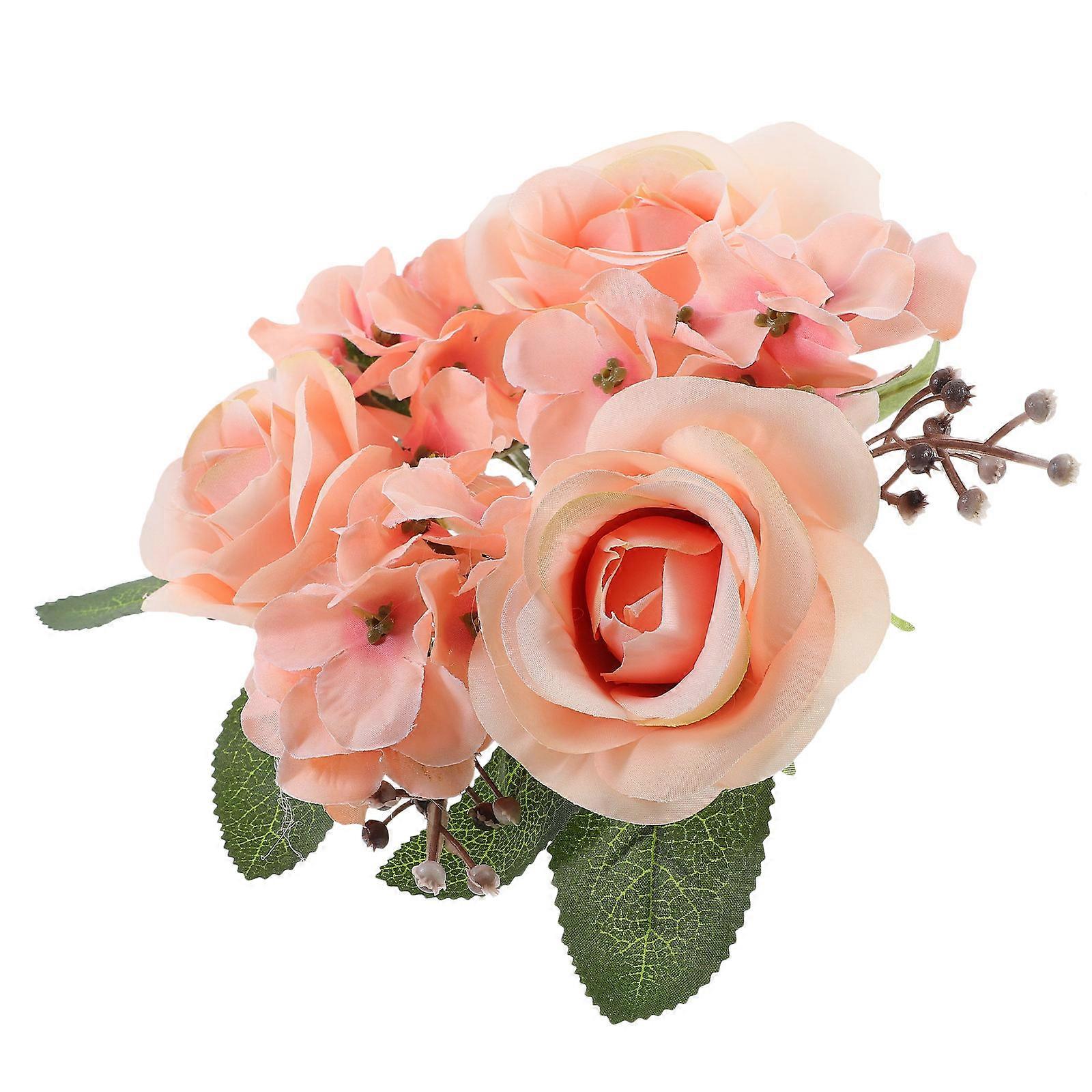 Table Decoration With Artificial Floral Wreath Ideal For Home Decor And Family Party 1Set